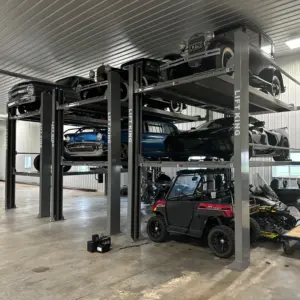 Pro King Triple 4 post lift, detail view 3