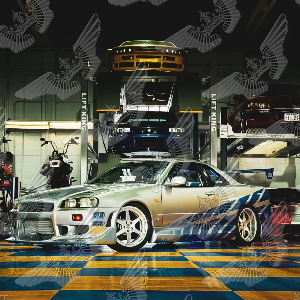 Fast and Furious Print Brian's R34 GTR V1 prints, Lift King Calgary