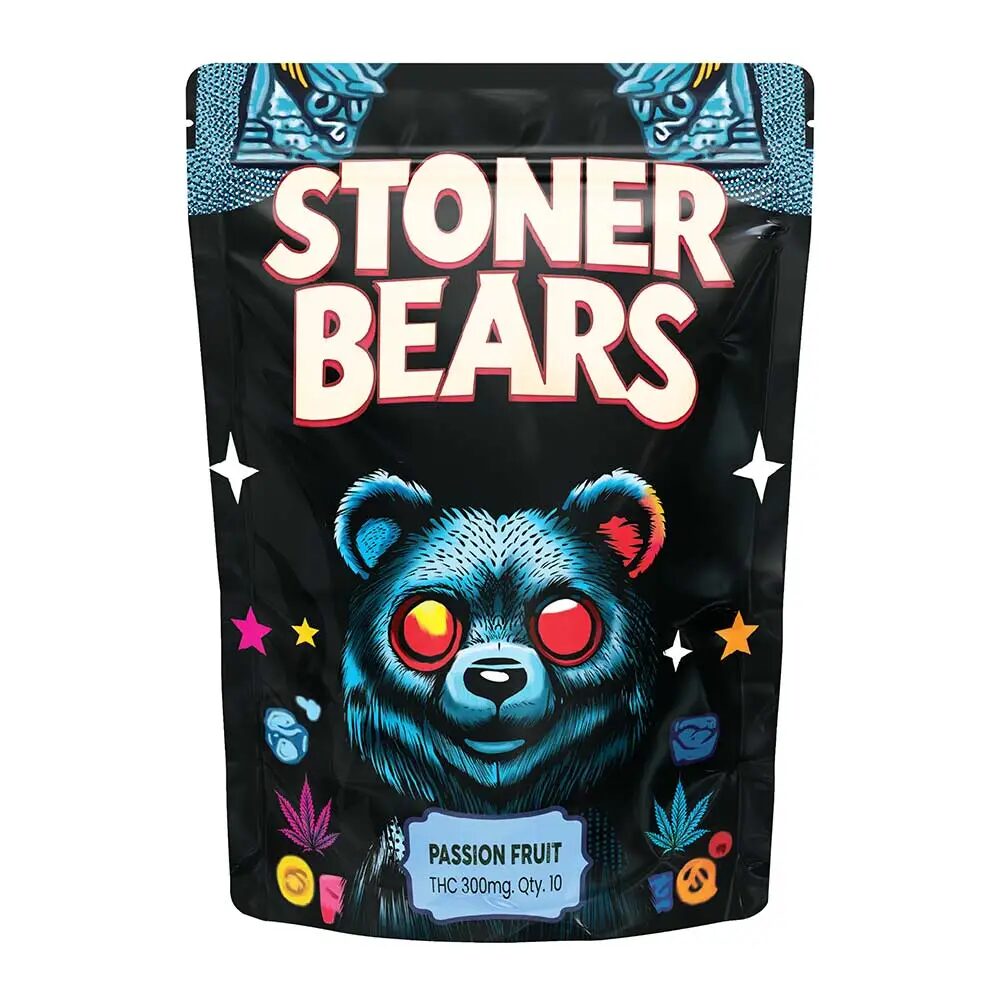 Stoner Bears - Passionfruit Gummies - 300mg THC