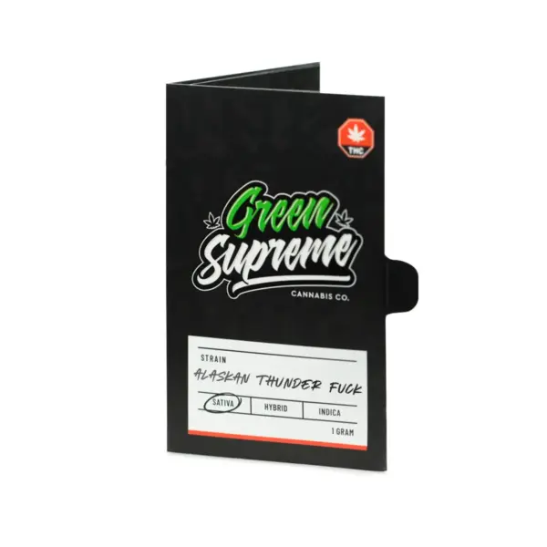 Green Supreme - Sativa Shatter - Alaskan Thunder Fuck - 1g