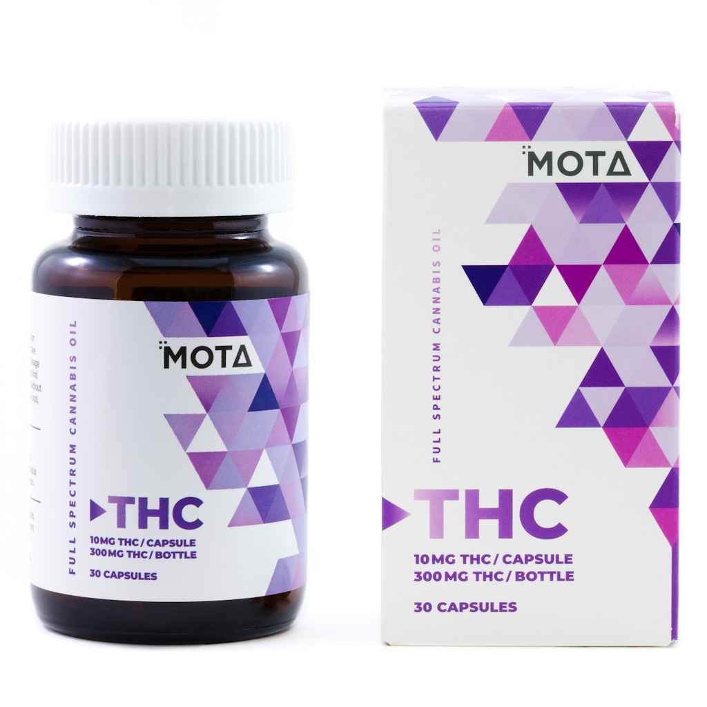 Mota - 300mg THC - 30 Capsules (Bottle)