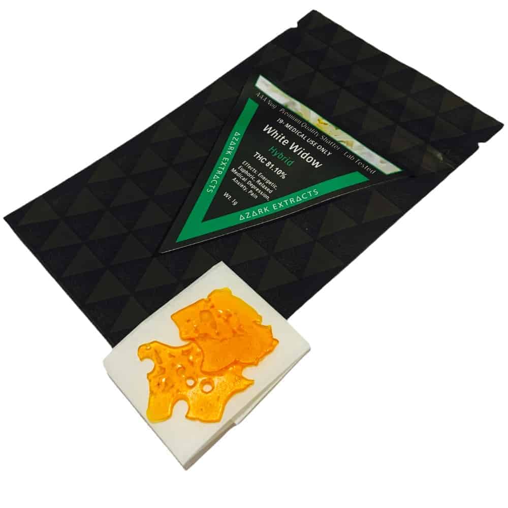 Azark Extracts - White Widow - Hybrid Shatter
