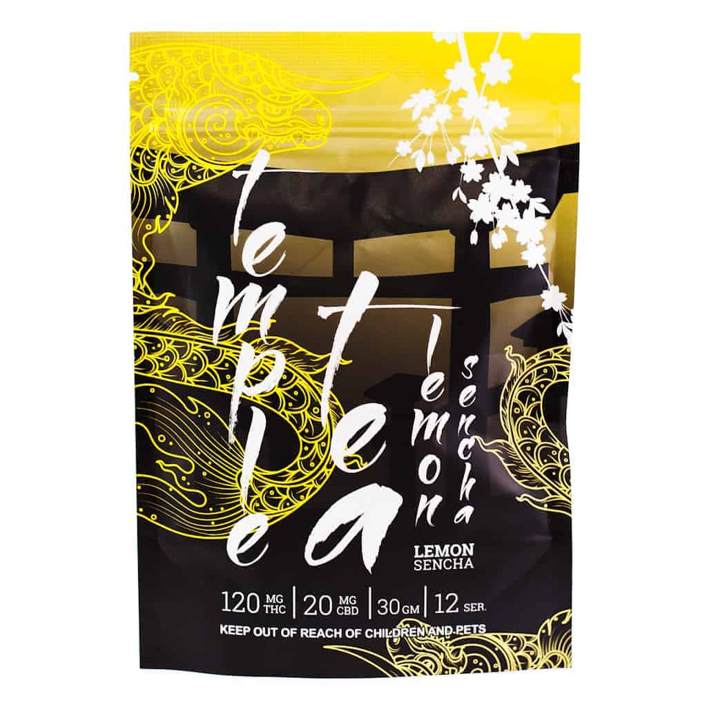 Mota - Temple Tea - Lemon Sencha - 120mg THC